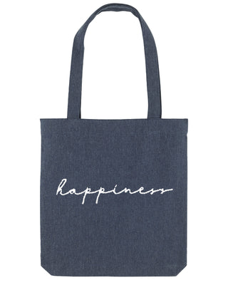 Tote Bag Brodé "Happiness"