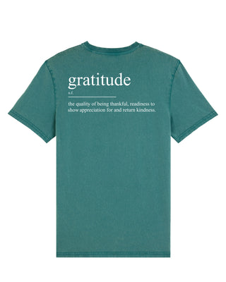 T-shirt Vintage "Gratitude"