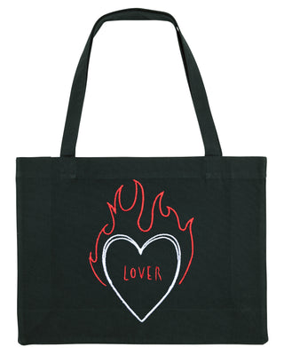 Shopping Bag Brodé "Lover"