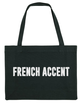 Shopping Bag Brodé "French Accent"