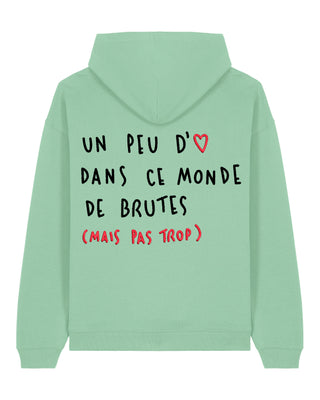 Hoodie Oversize Brodé "Brute"