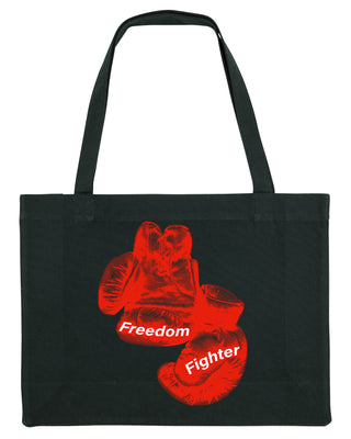 Shopping Bag Brodé "Freedom Fighter"