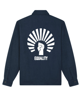 Chemise Oversize Brodée "Equality"