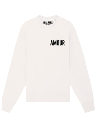 Sweatshirt Classic Brodé "Amour"