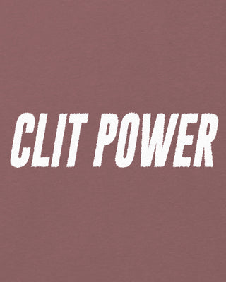 Sweatshirt Oversize Brodé "Clit Power"