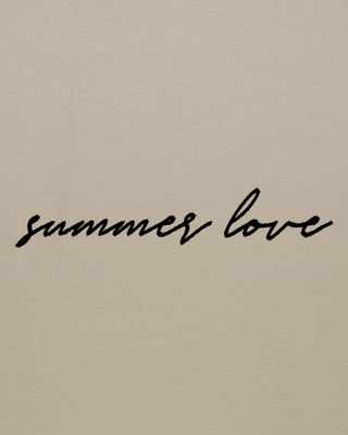 T-shirt Oversize Brodé "Summer Love"