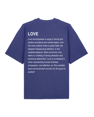 T-shirt Oversize "Love Definition"