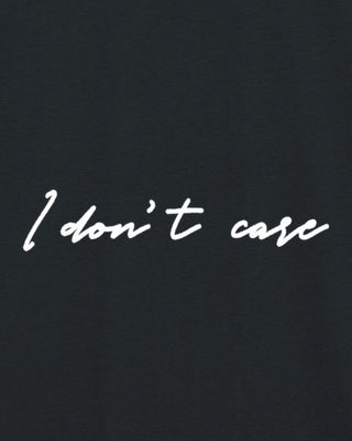 T-shirt Oversize Brodé “I Don't Care"