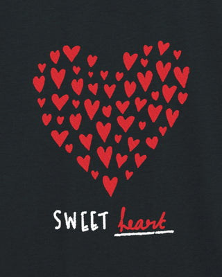 T-shirt Oversize Brodé “Sweet Heart"