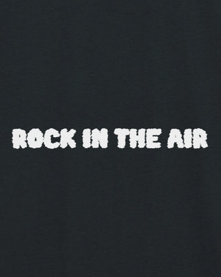 T-shirt Oversize Brodé "Rock In The Air"