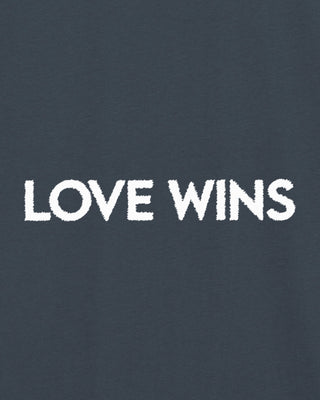 T-shirt Oversize Brodé "Love Wins"