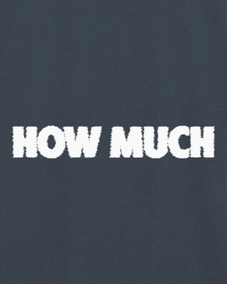 T-shirt Oversize Brodé "How Much"