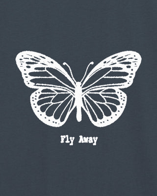 T-shirt Oversize Brodé "Fly Away"