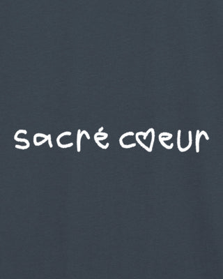 T-shirt Oversize Brodé "Sacré Coeur"