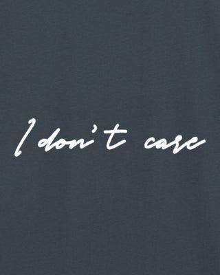 T-shirt Oversize Brodé “I Don't Care"