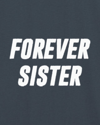 T-shirt Oversize Brodé “Forever Sister"