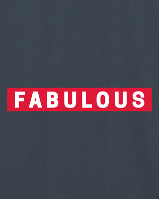 T-shirt Oversize Brodé "Fabulous"