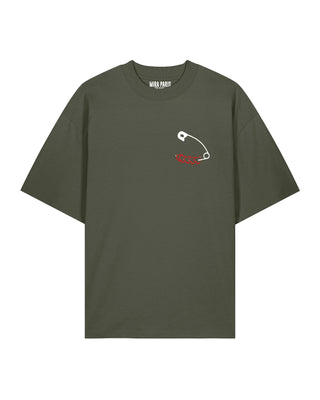 T-shirt Oversize Brodé "Pins"