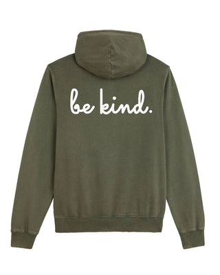 Hoodie Vintage Brodé "Be Kind"