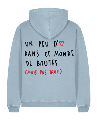 Hoodie Oversize Brodé "Brute"