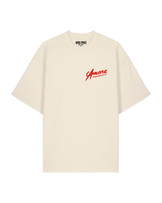 T-shirt Oversize Brodé "Amore"