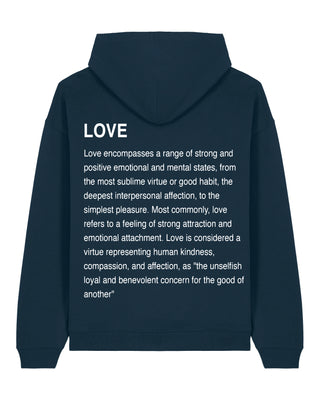 Hoodie Oversize "Love Definition"