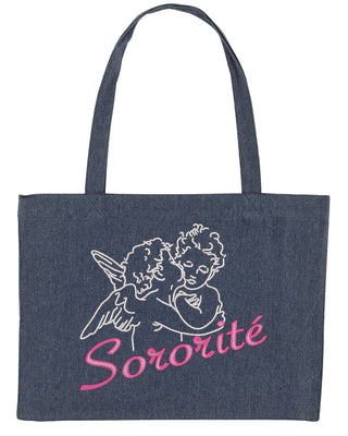 Shopping Bag Brodé "Sororité"