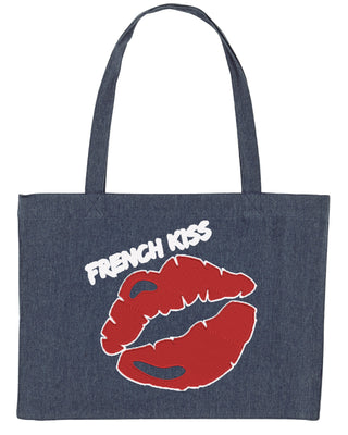 Shopping Bag Brodé "French Kiss"