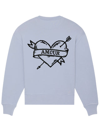 Sweatshirt Classic Brodé "Amour"