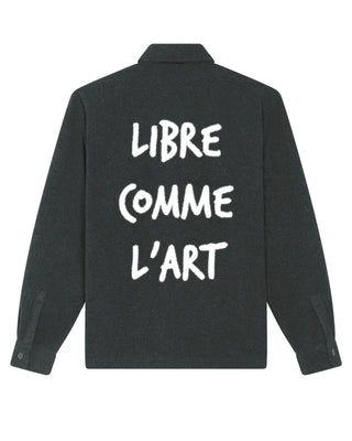 Chemise Oversize Brodée "Libre Comme L'Air"