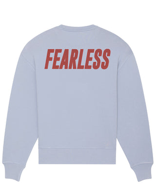 Sweatshirt Oversize Brodé "Fearless"