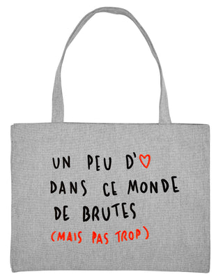 Shopping Bag Brodé "Brute"
