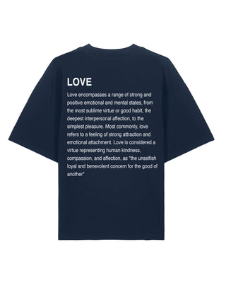 T-shirt Oversize "Love Definition"