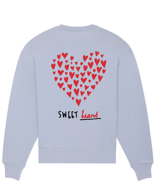 Sweatshirt Oversize Brodé "Sweetheart"