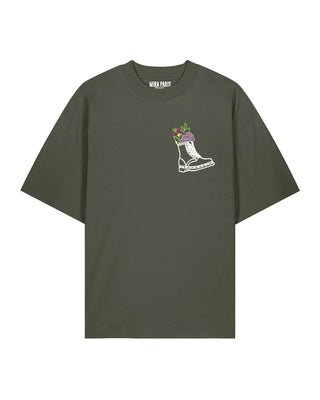 T-shirt Oversize Brodé "Boots"