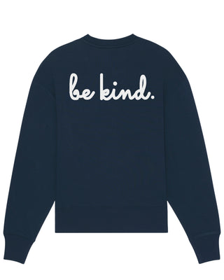 Sweatshirt Oversize Brodé "Be Kind"