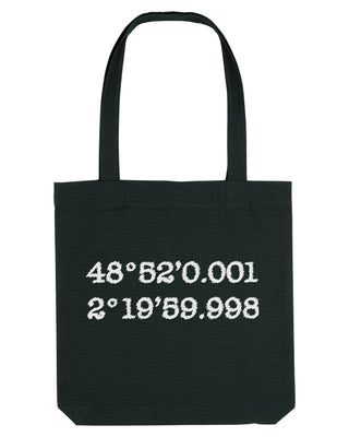 Tote Bag Brodé "Coordinates"