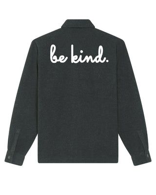 Chemise Oversize Brodée "Be Kind"