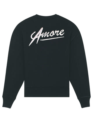 Sweatshirt Oversize Brodé "Amore"