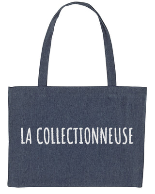 Shopping Bag Brodé "La Collectionneuse"