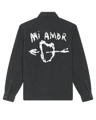 Chemise Oversize Brodée "Mi Amor"