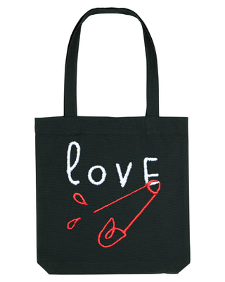 Tote Bag Brodé "Love"