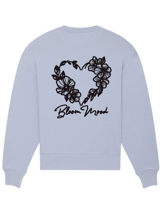 Sweatshirt Oversize Brodé "Bloom Mood"