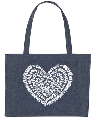 Shopping Bag Brodé "Corazon"