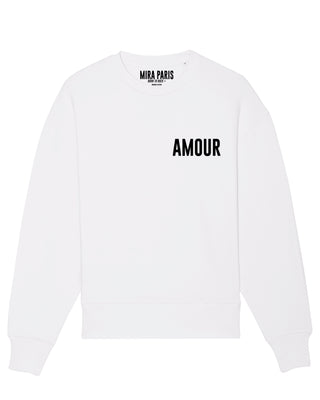 Sweatshirt Classic Brodé "Amour"