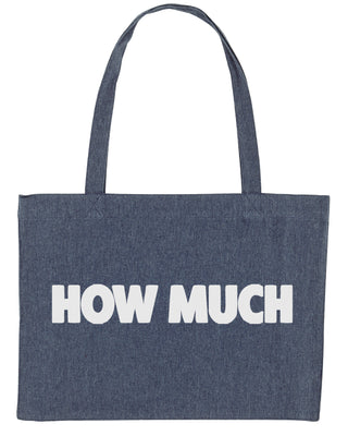 Shopping Bag Brodé "How Much"
