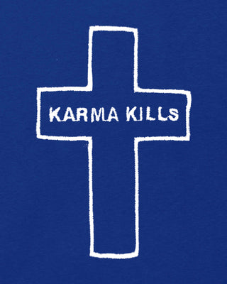 Sweatshirt Oversize Brodé "Karma Kills"