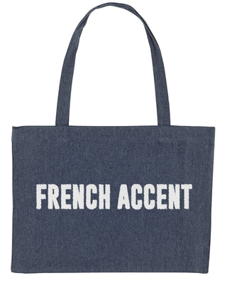 Shopping Bag Brodé "French Accent"