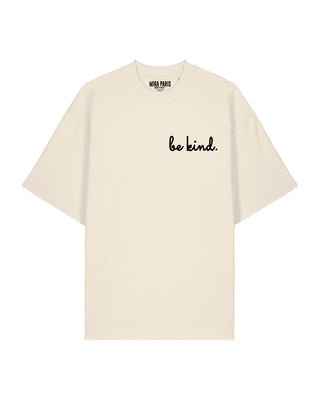 T-shirt Oversize Brodé "Be Kind"