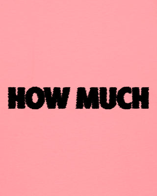 T-shirt Oversize Brodé "How Much"